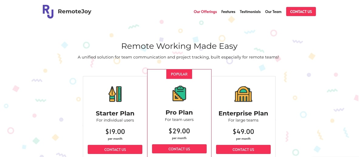 null Sales Commission Structure on website